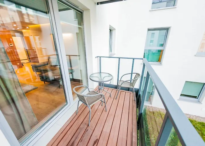 Euro Riverside Luxury 2 公寓 格但斯克